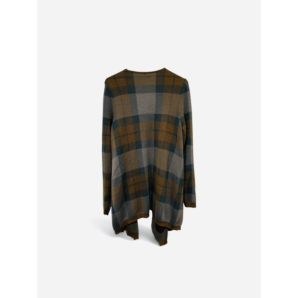 Outlander Series Tartan Plaid Drape Cardigan 1X Heritage Academia Cabincore